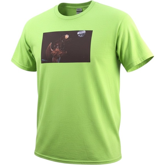 Gildan Other - Nightmare Before Christmas Graphic T-Shirt Cotton XL Neon Green Halloween
